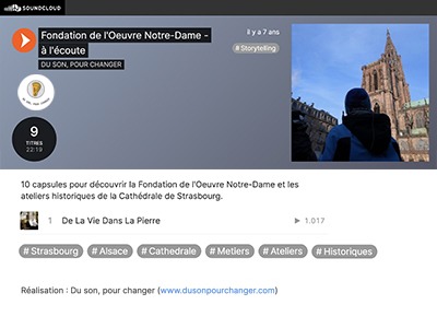 Fondation de l’Œuvre Notre-Dame - à l'écoute