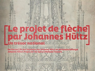 Le projet de flèche par Johannes Hültz - Un trésor national