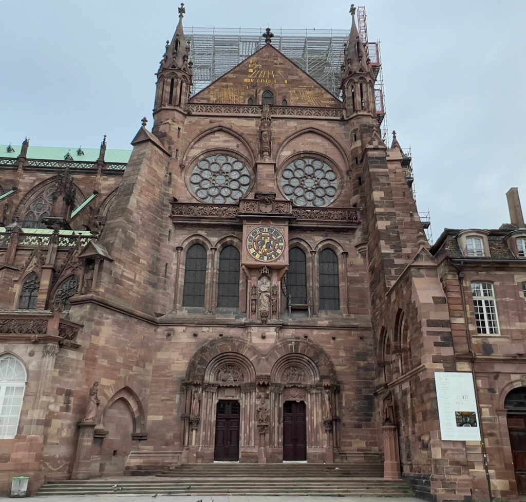 Bras sud du transept après travaux, crédit : F.OND