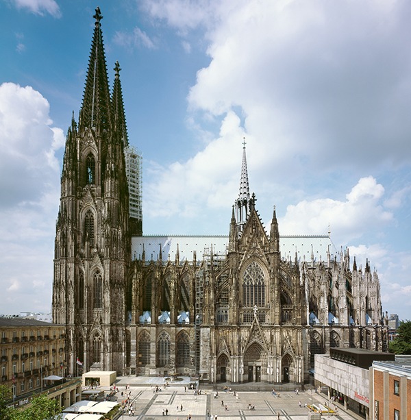 Cathédrale de Cologne, crédit : Dombau Köln