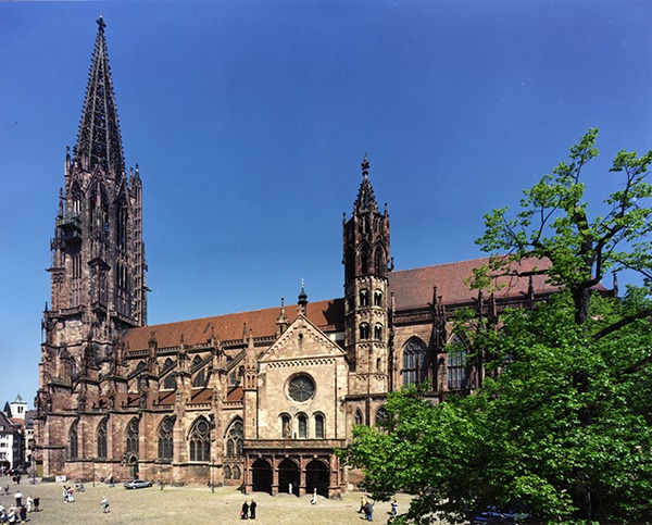 Cathédrale de Fribourg-en-Brisgau, crédit : Freiburger Münsterbauverein