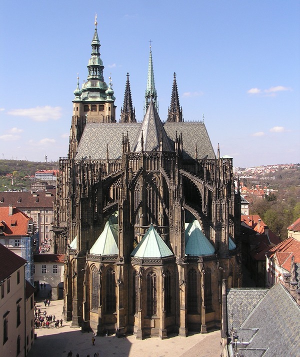 Cathédrale de Prague, crédit : Katedrála svatého Víta