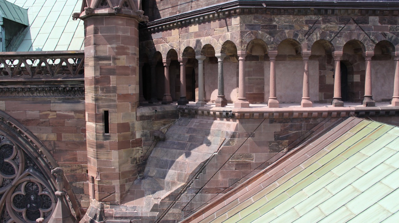 Galerie romane après conservation-restauration, crédit : F.OND