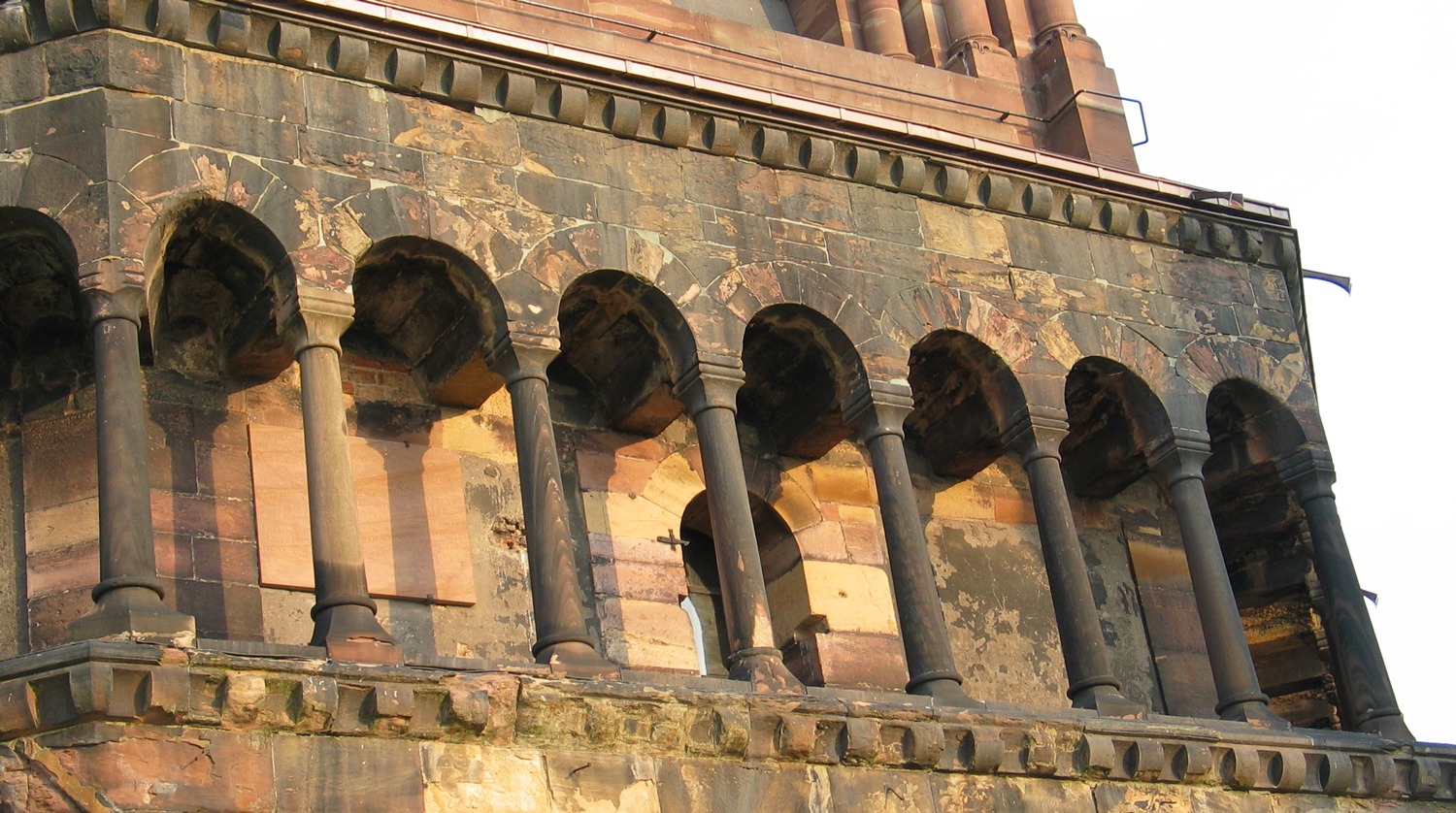 Galerie romane avant conservation-restauration, crédit : F.OND