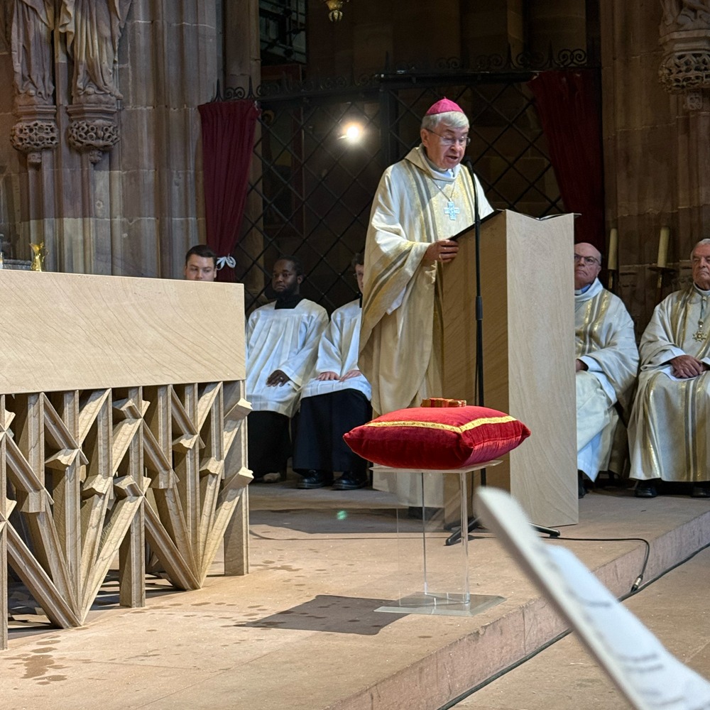 Mgr Pascal Delannoy archevêque du diocèse de Strasbourg
