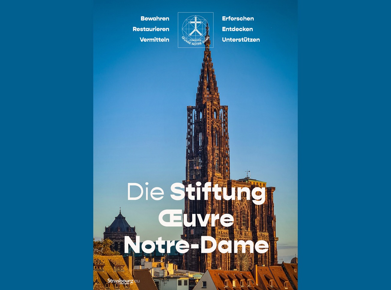 Couverture du dépliant en allemand