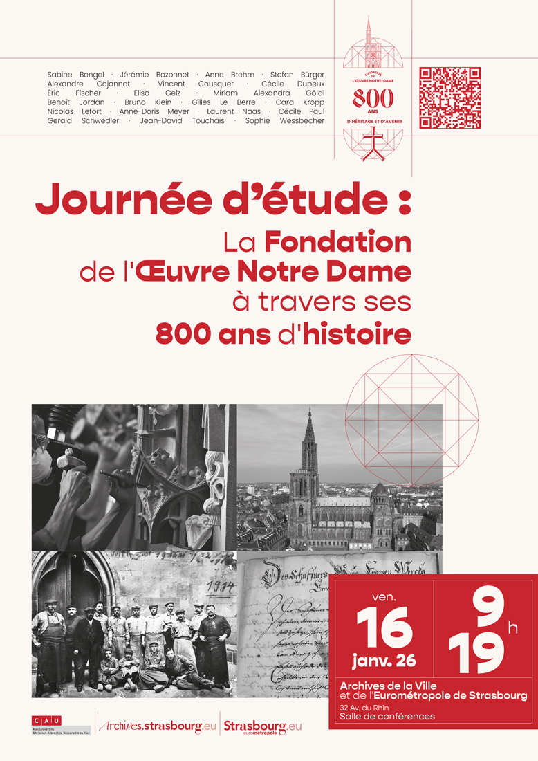 Affiche de la Journée d'étude, en français