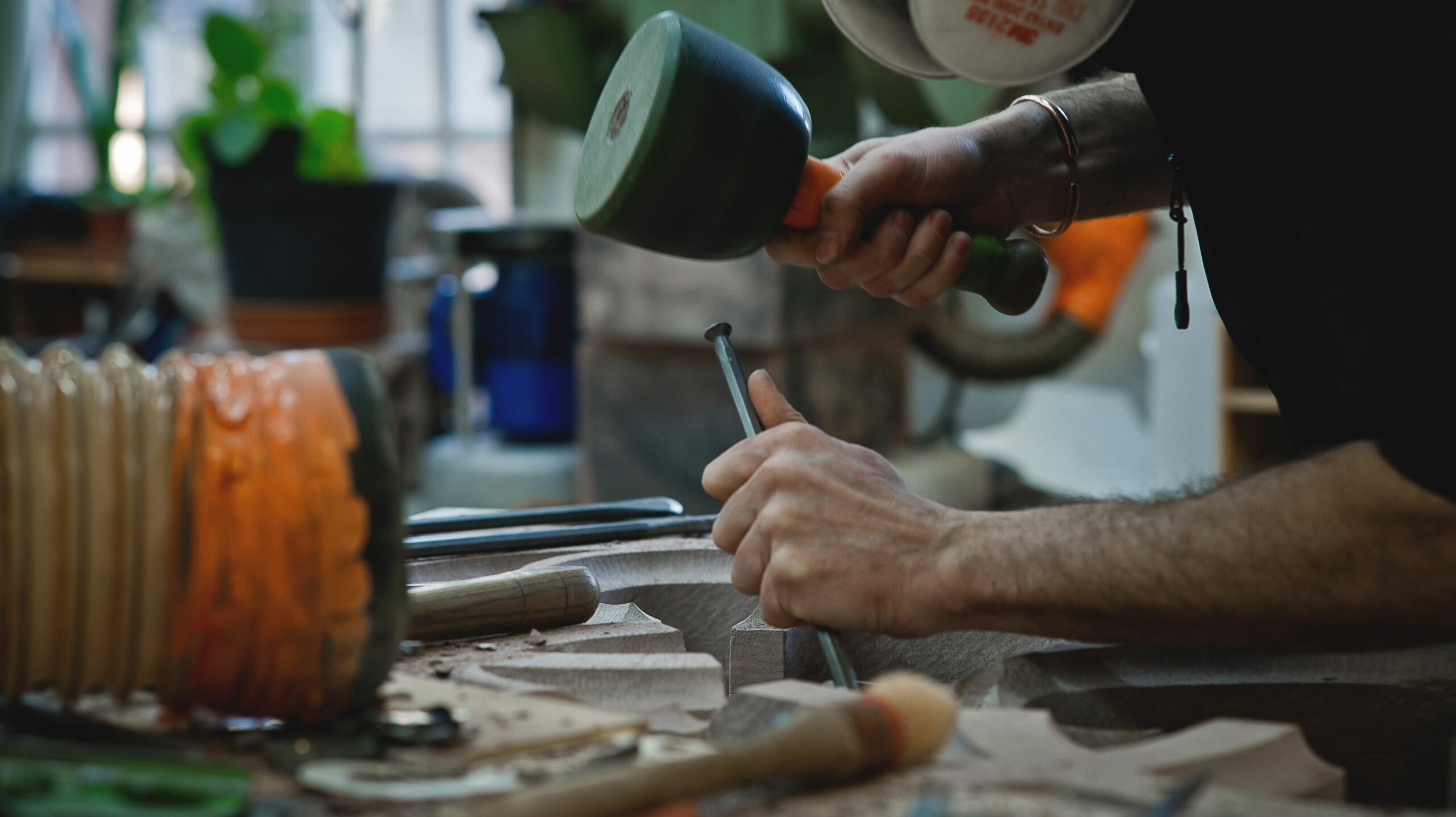 Taille de pierre, crédit : F.OND, photo : Simon Woolf